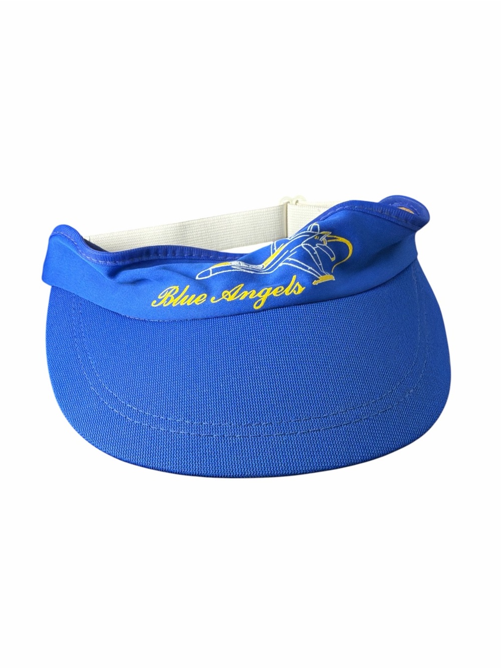 VTG Air Force Blue Angels Air Show Sun Visor Hat AS IS